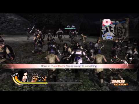 Dynasty Warrior 7: Wei story mode part 16- Battle of Guandu(chaos) [HD]