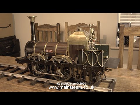 A "LION" LOCOMOTIVE IN 5 INCH GAUGE - PART #6