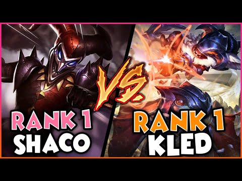 WHEN THE RANK 1 KLED GOES UP AGAINST PINK WARD SHACO!