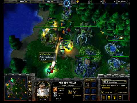 wc3 Shoutcast Mouz Th000 vs WE Pepsi Sky on Turtle Rock 1of2 ToL