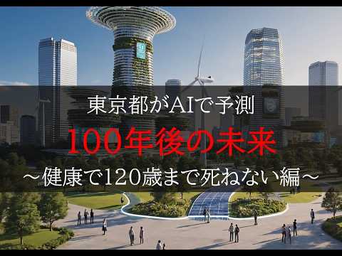 未来予測×AI　|　100年後の東京　120歳まで健康で死ねない編
