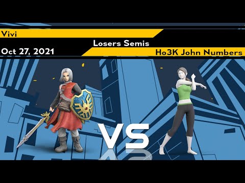 [Smash Ultimate] Xeno221 (L.Semis) - Vivi vs Ho3K  John Numbers