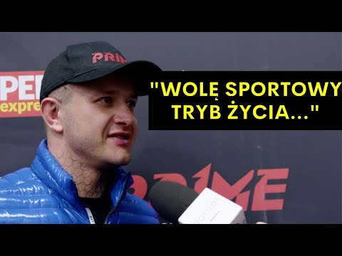 "Na koncertach disco polo z każdym trzeba się napić" - DAWID NAROŻNY po walce na Prime MMA