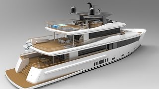 Презентация рендеров Cantiere delle Marche Nauta Air 108