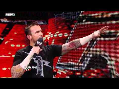 WWE Raw 12/27/10 - CM Punk Reveals His Animosity For John Cena *HD*