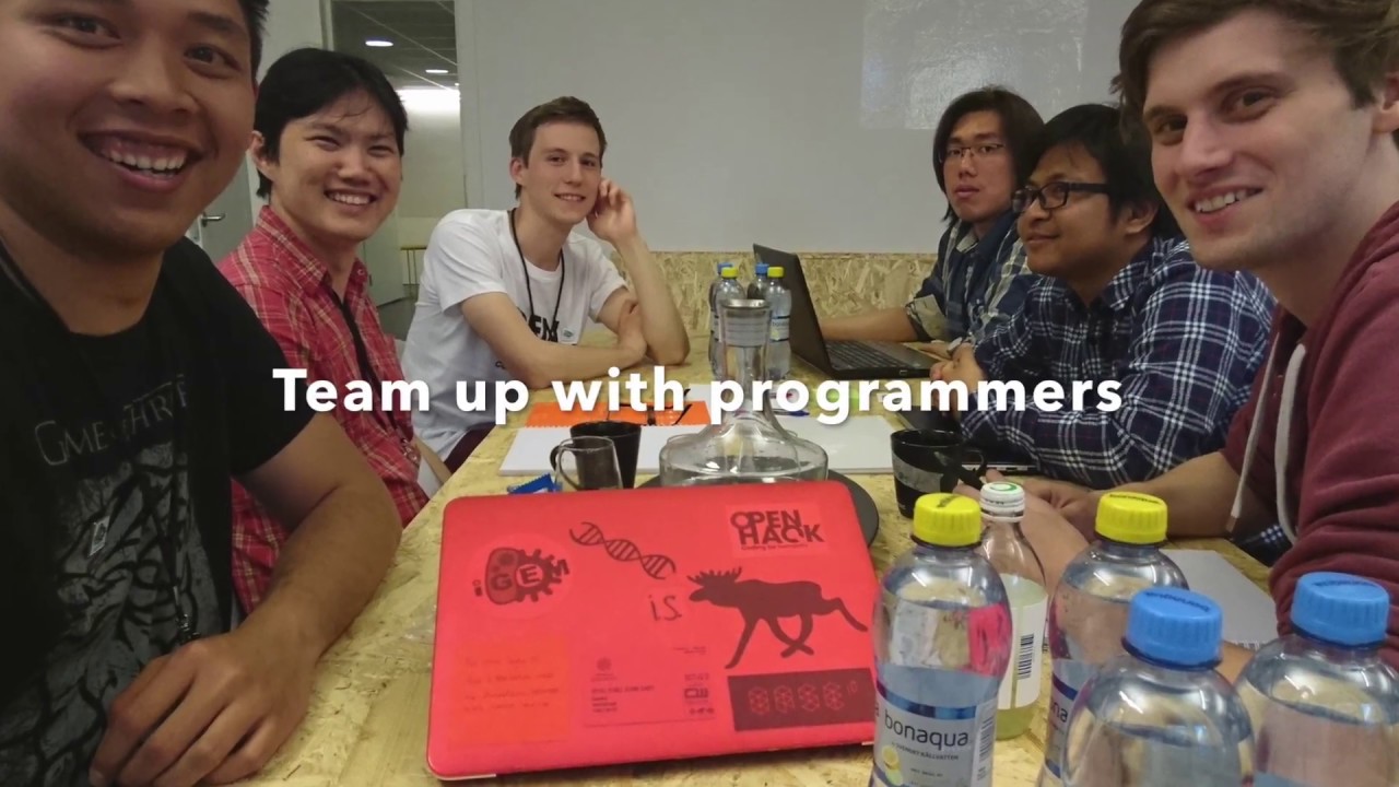 iGEM Uppsala 2017 Team in #OpenHack17