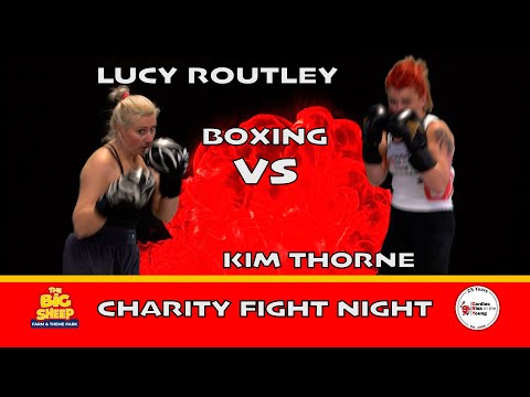 Charity Fight Night 2022 - Fight 8 - Lucy Routley Vs Kim Thorne