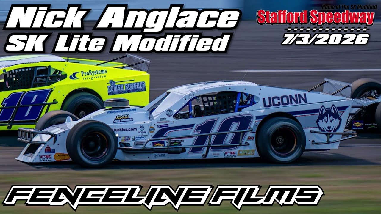 Nick Anglace's SK Lite Run at Stafford Speedway