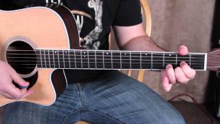 Led Zeppelin - Tangerine - How to Play on Acoustic Guitar - Acoustic Songs - Jimmy Page