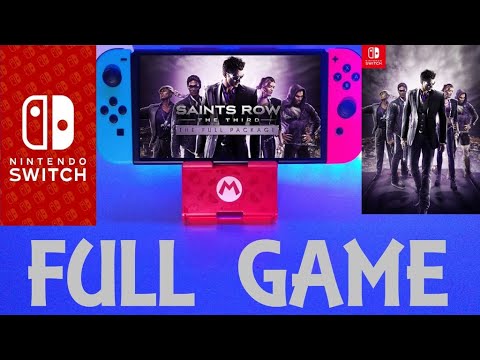 SAINTS ROW: THE THIRD - THE FULL PACKAGE - Full Game / Nintendo Switch / Gameplay
