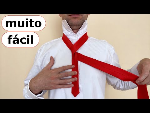Como dar Nó em Gravata. Muito fácil. Passo a Passo