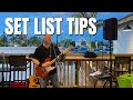 Setlist for Live Solo Gigs (How I Create and Organize Songs)
