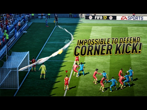 FIFA 17 NEW IMPOSSIBLE TO DEFEND CORNER KICK - THE ROCKET CROSS - DEADLY CORNER KICK OF CHAMPIONS
