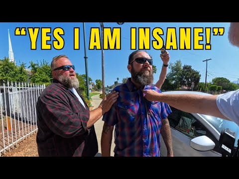 ANGRY Church Mob Makes Insane Threats - EDUCATED & CHARGED! First Amendment Audit - AntBo Media