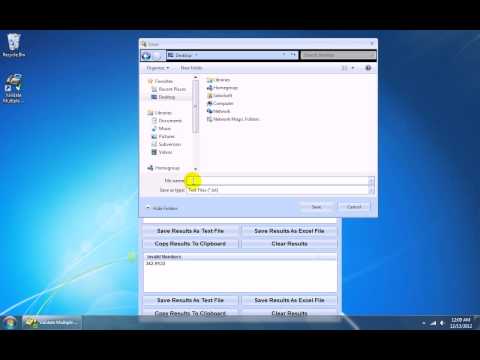 Validate Multiple US Phone Numbers Software