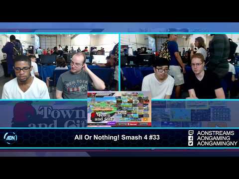 AON Smash 4 #33 Sean S / Cyberman65 Vs Ho3K | Ralphie / DKWill