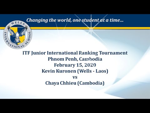 2020.02.15 - ITF Cambodia - Qualifying Round 1 - Kuronen vs Chhieu