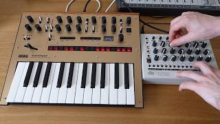 Video thumbnail for MFB Tanzmaus & Korg Monologue by 3rdStoreyChemist