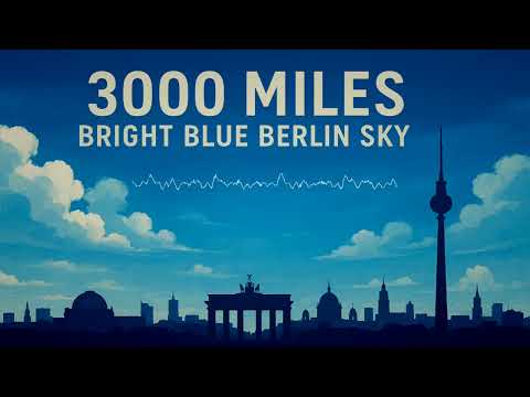 3000 Miles⧸Bright Blue Berlin Sky - Ana de Armas  -  Clean Rework (Campari Entering Red)