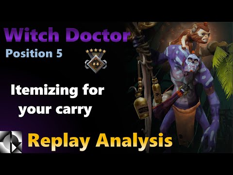Replay Analysis: Witch Doctor 5 Support - Guardian 5 | 7.27d