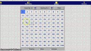 Digital Manipulative - Hundreds Chart