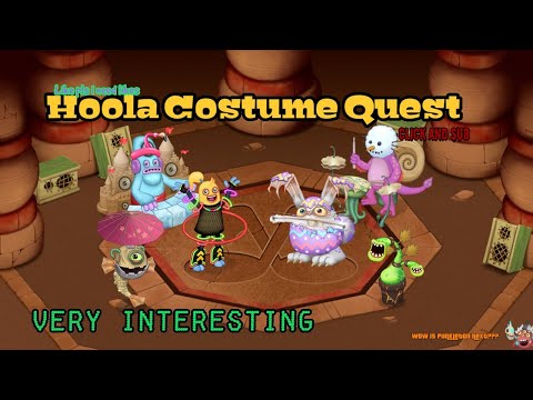 New Hoola Colossingum Costume and Trophy Quest - My Singing Monsters