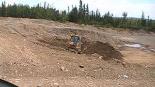 preview picture of video 'Central Training Academy Sloping on a dozer 2'