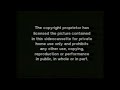 20th Century Fox Warning Screen 1982 UK