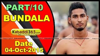 (1) Bundala (Jalandhar) Kabaddi Tournament 4 Oct 2015