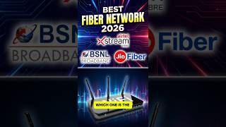 Best Wifi Fiber Network 2026 | Jio vs Airtel vs Bsnl