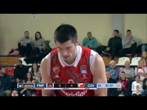 AdmiralBet ABA League 2022/23, Round 17 match: FMP Meridian - Crvena zvezda Meridianbet (29.1.2023)
