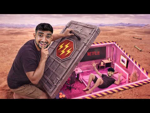 I Built a SECRET Survival Bunker