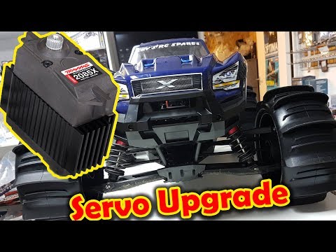 Fitting Traxxas X-Maxx 2085X Metal Gear Servo and Steering Maintenance
