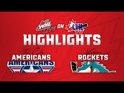 Tri-City Americans at Kelowna Rockets 2/17 | WHL Highlights 2024-25