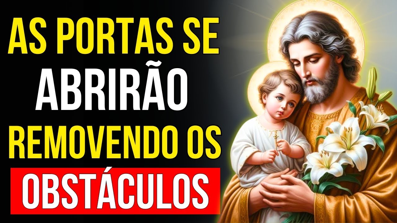 Oração a SÃO JOSÉ, Quem ouviu CONSEGUIU o que QUERIA em 24 HORAS.