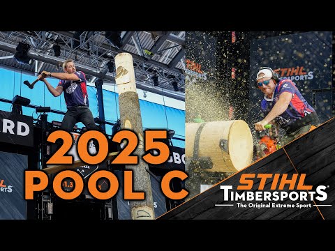 FULL Pool C action from 2025 STIHL TIMBERSPORTS® US Championships