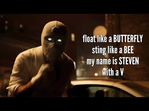 float like a butterfly, sting like a bee, my name is steven with a v (moon knight episode 2)