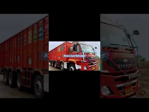 Open body mahindra blazo 37 truck, 14 wheeler, vehicle model...
