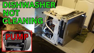 Dishwasher Not Cleaning, Pump Repair - Kitchenaid, Maytag, Whirlpool