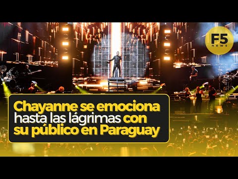 Chayanne emociona a Asunción con un tributo a la familia y a sus raíces latinas