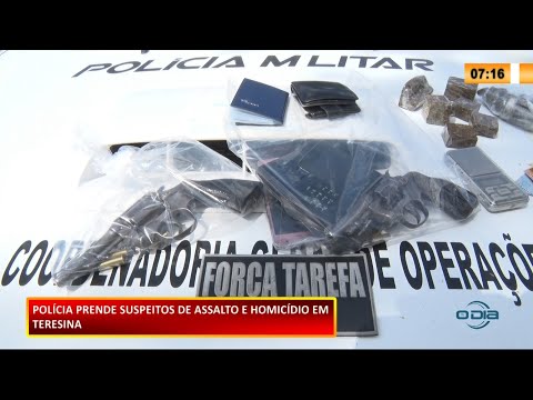 Força Tarefa prende três homens e um menor por tráfico de drogas 08 02 2021