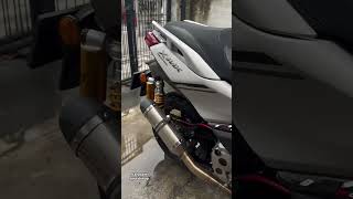 XMAX NEW - Upgrade Pengereman Selang REM HELL ABS - Red Kaliper Brembo 4p + Breket WR3 DLL