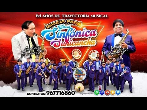 Banda Papá Show Sinfónica Sunicancha 2022 en el Centro Social Cochas