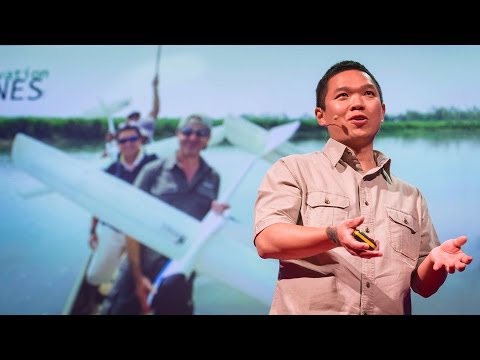 【TED】Lian Pin Koh: A drone's-eye view of conservation (Lian Pin Koh: A drone's-eye view of conservation)