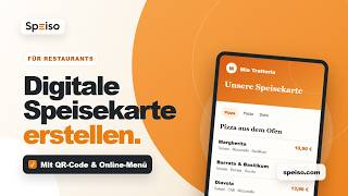 Digitale Speisekarte erstellen: So geht’s mit Speiso