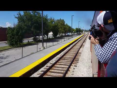 NKP 765 Blue Island to Gresham Metra Rock Mainline side.