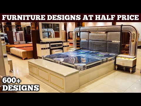 Imported Furniture at Half Price in Kirti Nagar Furniture Market | Beds Sofa Dinning Dressing Table