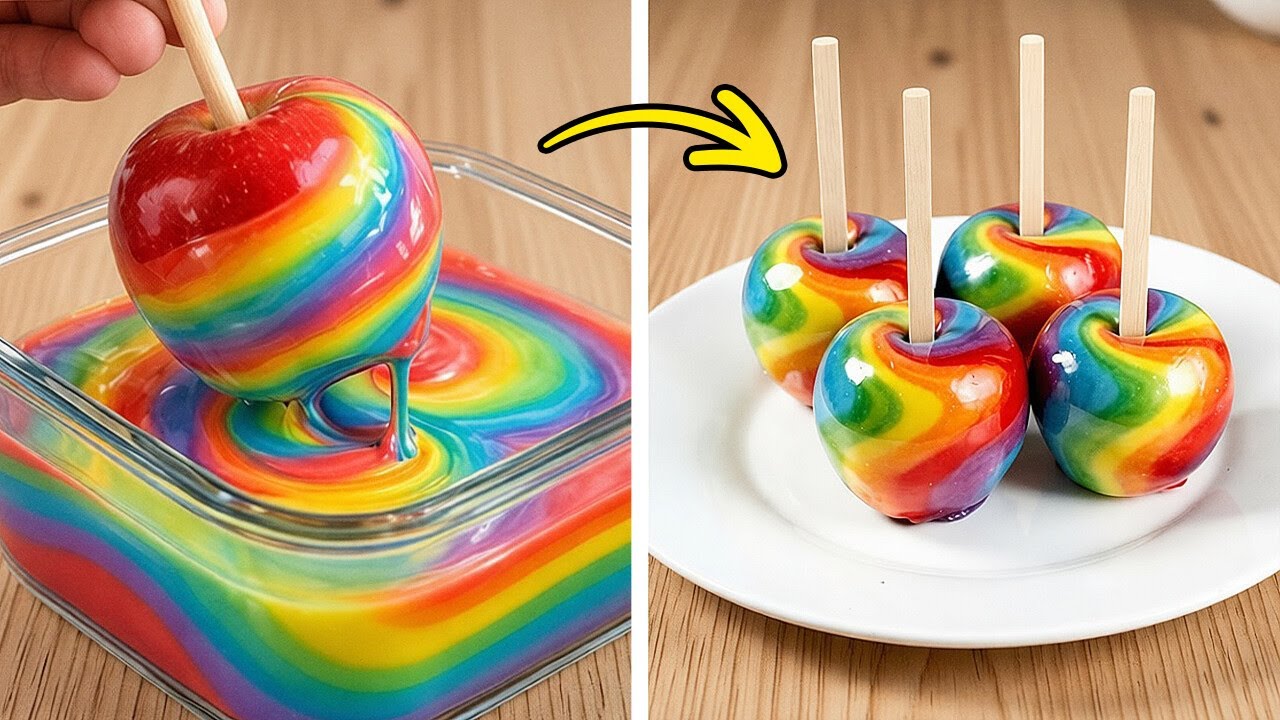 🌈 EASY RAINBOW DESSERT RECIPES That Look Like ART! 🎨💖