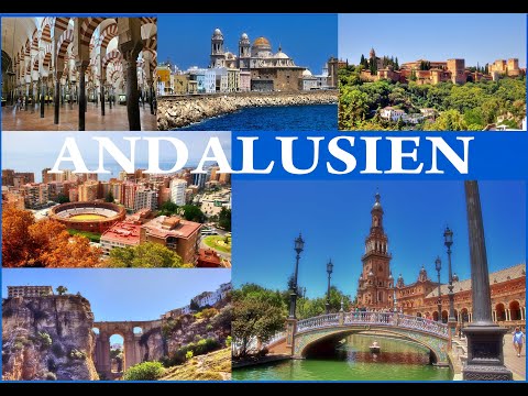Andalusien Rundreise Sehenswürdigkeiten Spanien - Andalusia Travel Guide TOP Tour sights - Spain