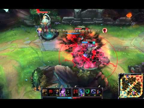 [LOL Highlight] - Morgana vs Lissandra